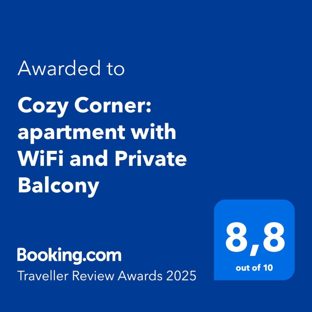 Cozy Corner: Apartment With Wifi And Private Balcony Wrocław Buitenkant foto